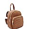 Chic Chevron Quilted Fashion Mini Backpack MH-QV1001M