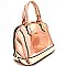 R9507-LP Metallic Dome Satchel