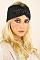 pack of 12 pcs - Stoned Crochet Knit Womens Headband