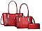 Crocodile Embossed 3 in 1 Twin Tote Wallet SET MH-CY6371W