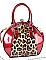 Animal Print Jewel Top Handbags & Wallet sets
