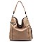 Fashion Zipper Shoulder Bag Hobo