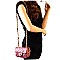 S0486-LP Quilted Turn-Lock Small Shoulder Bag