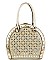 Dome Box Shaped Rhinestone Embellished Purse MH-S818