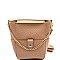 S87166-LP Chain Accent Multi-Pocket Cross Body