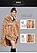 Winter Warm Poncho Cashmere Shawl Cape With Fur