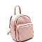 Monogram Printed Pocket Mini Backpack MH-SF1001M-FL