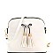 Tassel Bow Accent 3-Compartment Cross Body MH-SG4059B