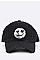 Sequined Emoji Patch Denim Cap LA-EMH0959N