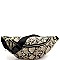 SPORTY SNAKE PRINT BELT BAG