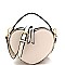 Medium Heart-Shaped Novelty Boxy Satchel Shoulder Bag
