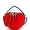 Medium Heart-Shaped Novelty Boxy Satchel Shoulder Bag