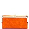 SN6249-LP Kiss-Lock Compartment Long Bifold Wallet