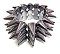 Bracelet Spike Rivet Cone Elastic Cuff
