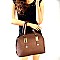 STA781-LP  3-Piece Dome Shape Satchel SET