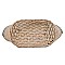 Posh Nicole Lee Flamingo Embroidered Woven Straw Tote Bag JPSTR12671