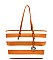 Large Size Stripe Tote - New Season