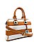 Stripe Satchel- New Season