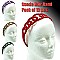 Suede Hairband - Pack Of 12