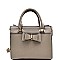 SZ3833-LP Bow Accent  Medium Satchel