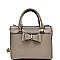 SZ3833-LP Bow Accent  Medium Satchel