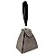 T300-LP Rhinestone Embellished Pyramid-Shaped Evening Clutch