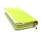 NEON COLOR METAL ACCENTED ROOMY WALLET