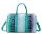 Tie-dyed Crocodile Duffle Bag