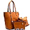 TWF0005-LP New Tassel Accent 3 in 1 Fun Tote SET