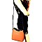 TWF0009-LP Twenty One Two-tone Bucket Shoulder Bag