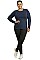 PACK OF 6 PIECES  LADIES FLEECE LINED LEGGINGS PLUS SIZE MUTX700XE