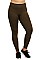 PACK OF 6 PIECES LADIES HIGH WAISTED FLEECE LEGGINGS PLUS SIZE MUTX701XE