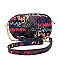 Stylish Graffiti Crossbody Fanny Bag