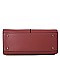 Elegant Hardware Accent Patent Detail 2-Way Satchel MH-US3280