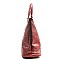 V ACCENT QUILTED SOFT TOUCH TOTE BAG