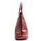V ACCENT QUILTED SOFT TOUCH TOTE BAG
