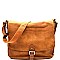 VC0010-LP Unisex Belted Flap Messenger with Tablet Holder