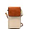 W1013-LP Wallet Compartment Cellphone Holder Cross body