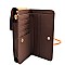 W1013-LP Wallet Compartment Cellphone Holder Cross body