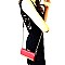 W920-LP Kiss-Lock Compartment Wristlet Wallet Crossbody