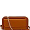 WA8003-LP Versatile Wallet Compartment Saffiano Crossbody