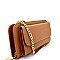 WA8003-LP Versatile Wallet Compartment Saffiano Crossbody