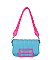 Candy Colorblock Flap Crossbody Bag