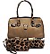 Quality Leopard-Combo 2-in-1 Boxy Satchel