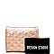 QUILTED CREDIT CARD CASE WALLET