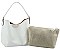 2 IN 1 REVERSIBLE TRENDY SATCHEL WITH LONG STRAP
