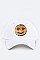 Sequined Emoji Patch Denim Cap LA-EMH0959N