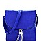 Tassel Accent Multi-Pocket Round Flap Cross Body WU076-LP