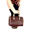 Monogram Two-Tone Boston Satchel SET XB2344-L