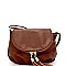 XB3002-LP Tassel Accent Bohemian Flap Cross Body